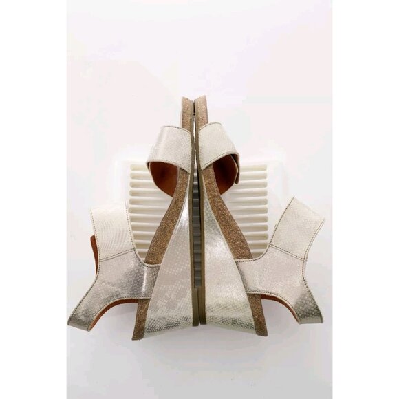Taos Carousel 2 Wedge Leather Sandals Women's Sz 11 Shoes - Picture 14 of 16